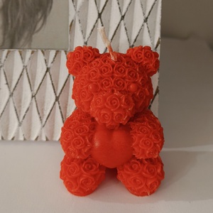 Maci illatgyertya díszdobozban - kellékek & szerszámok - dekorációs kellékek - dekorációs gyertya - Meska.hu