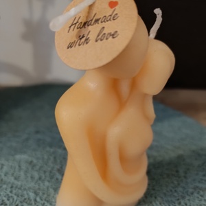 Szerelmes pár - dekor gyertya - kellékek & szerszámok - dekorációs kellékek - dekorációs gyertya - Meska.hu