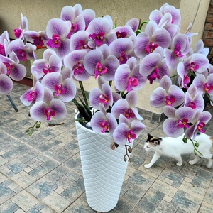 Állókaspós, Locsolásmentes Orchidea Dekoráció - otthon & életmód - dekoráció - virágdísz és tartó - cserép & kaspó - Meska.hu