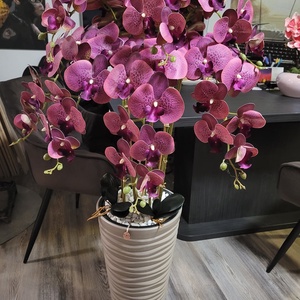 Élethű, gondozásmentes Orchidea Dekoráció, Otthon & Életmód, Dekoráció, Virágdísz és tartó, Virágállvány, Virágkötés, MESKA