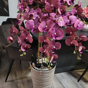 Élethű, gondozásmentes Orchidea Dekoráció - otthon & életmód - dekoráció - virágdísz és tartó - virágállvány - Meska.hu