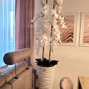 Orchidea lakásdekoráció, Üzletdekoráció - otthon & életmód - dekoráció - virágdísz és tartó - virágállvány - Meska.hu