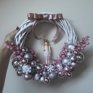 Lady Christmas , Karácsony, Adventi díszek, Adventi ablakdekoráció, Virágkötés, MESKA