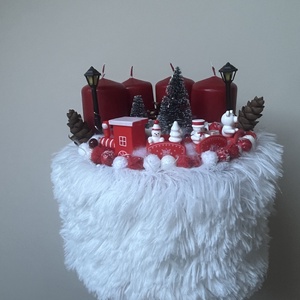 Téli csoda - karácsony - adventi díszek - adventi asztaldísz - Meska.hu Téli csoda - karácsony - adventi díszek - adventi asztaldísz - Meska.hu