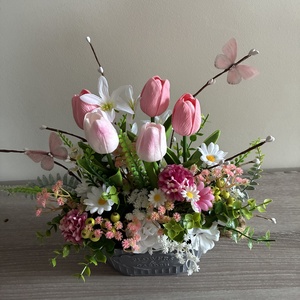 Tavaszi asztaldísz - otthon & életmód - dekoráció - asztal és polc dekoráció - asztaldísz - Meska.hu