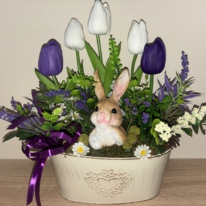 Tavaszi ajtódísz - Meska.hu