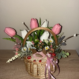 Tavaszi kosárka  - Meska.hu