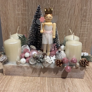 Adventi asztaldísz - otthon & életmód - dekoráció - ajtó- és ablak dekoráció - ablakdísz - Meska.hu
