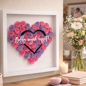 Egyedi virágbox, Otthon & Életmód, Virágdekoráció, Virágdíszek, Fali virágdekoráció, , MESKA