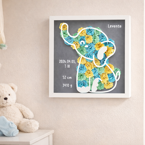 Egyedi virágbox - otthon & életmód - virágdekoráció - virágdíszek - fali virágdekoráció - Meska.hu