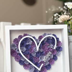 Egyedi virágbox - otthon & életmód - virágdekoráció - virágdíszek - fali virágdekoráció - Meska.hu