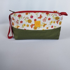 Neszesszer - KhakiButterfly - baba - mama - pelenkázó, babafürdető kellékek - pelenkázó neszeszer, pelenkatartó - Meska.hu