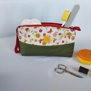 Neszesszer - KhakiButterfly, Baba - mama, Pelenkázó, babafürdető kellékek, Pelenkázó neszeszer, pelenkatartó, Varrás, MESKA