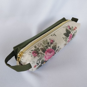 Neszesszer/tolltartó -KhakiRoseGold, Otthon & Életmód, Papír, írószer, Tolltartó & Ceruzatekercs, Varrás, MESKA