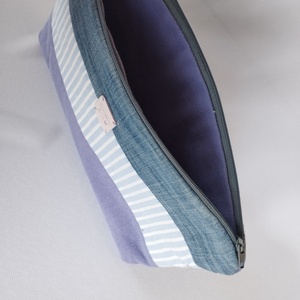 Neszesszer - csíkos  - táska & tok - neszesszer - Meska.hu