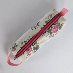 Neszesszer/tolltartó -RoseGold - otthon & életmód - papír, írószer - tolltartó & ceruzatekercs - Meska.hu