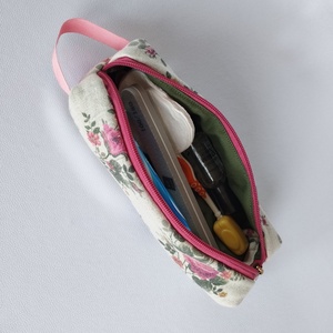 Neszesszer/tolltartó -RoseGold - otthon & életmód - papír, írószer - tolltartó & ceruzatekercs - Meska.hu