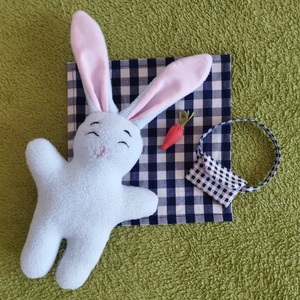 Nyuszi - Dani - játék & sport - plüssállat & játékfigura - nyuszi - Meska.hu