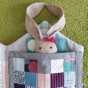 Viola Nyuszi Háza - játék & sport - baba & babaház - öltöztethető baba - Meska.hu