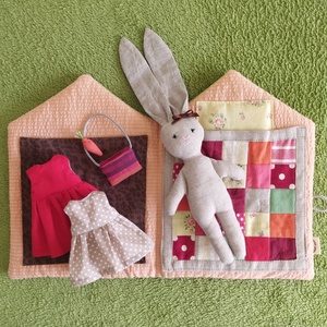 Gréti Nyuszi Háza, Játék & Sport, Baba & babaház, Öltöztethető baba, Varrás, MESKA