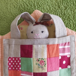 Gréti Nyuszi Háza - játék & sport - baba & babaház - öltöztethető baba - Meska.hu