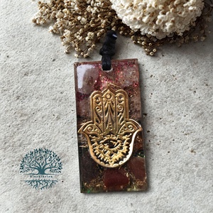 ORGONIT védelmező női erő medál rózsakvarc és achát ásvánnyal, réz forgáccsal, Otthon & Életmód, Dekoráció, Spiritualitás, Ásványok, Ékszerkészítés, Mindenmás, MESKA