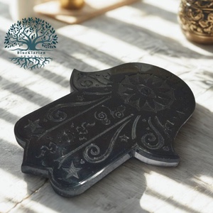 ORGONIT harmónia füstölö tartó sungit, aventurin, hópehely obszidián, pirit és labradorit ásványokkal - otthon & életmód - dekoráció - spiritualitás - füstölő és füstölőtartó - Meska.hu