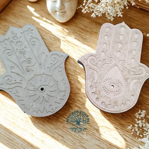 ORGONIT harmónia füstölö tartó sungit, aventurin, hópehely obszidián, pirit és labradorit ásványokkal - Meska.hu