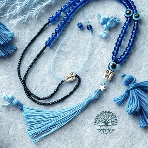 Kianit ásvány meditációs nyakék - otthon & életmód - dekoráció - spiritualitás - ásványok - Meska.hu