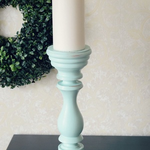 Vintage gyertyatartó shabby chic stílusban -  - Meska.hu