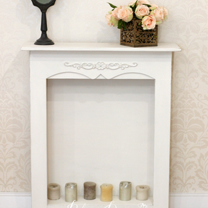Shabby chic kandalló keret - álkandalló rendelésre!! -  - Meska.hu