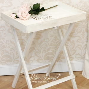 Reggeliző tálca vagy lerakó asztalka shabby chic stílusban -  - Meska.hu