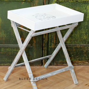 Reggeliző tálca vagy lerakó asztalka shabby chic stílusban -  - Meska.hu