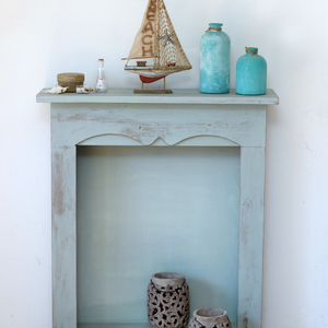 Vintage kandalló keret - shabby chic dekor kandalló álkandalló -  - Meska.hu