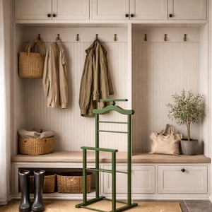 Farmhouse hangulatú inas vintage fa szobainas ruhatartó butler - otthon & életmód - bútor - fogas - Meska.hu