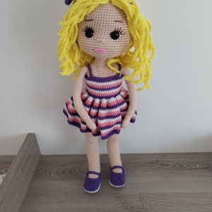 Horgolt Barbie baba - játék & sport - plüssállat & játékfigura - ember - Meska.hu