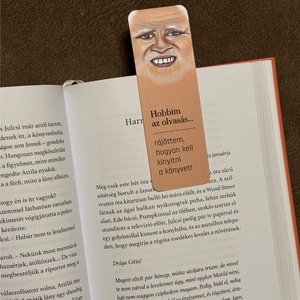 Könyvjelző - Hide the pain Harold karikatúra, Otthon & Életmód, Papír írószer, Könyv- és füzetborító, Fotó, grafika, rajz, illusztráció, MESKA