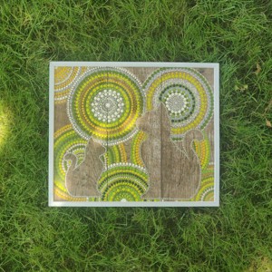 Cicás mandala - otthon & életmód - dekoráció - spiritualitás - mandala - Meska.hu