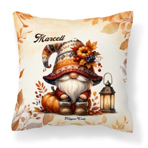 Névvel kérhető - Cuki őszi manó mintás párna, Otthon & Életmód, Lakástextil, Párna & Párnahuzat, Díszpárna (belsővel együtt), , MESKA