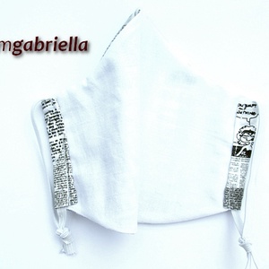 Arcmaszk, szájmaszk, maszk - férfi - textil védőmaszk - mosható szájmaszk - egészségügyi felnőtt maszk -  - Meska.hu