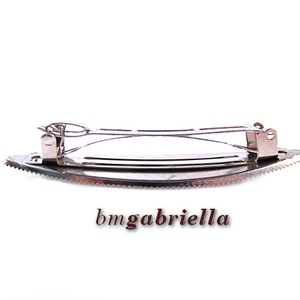 Tűzzománc hajcsat - egyedi tulipános kézműves hajcsat - ruha & divat - hajdísz & hajcsat - hajcsat & hajtű - Meska.hu