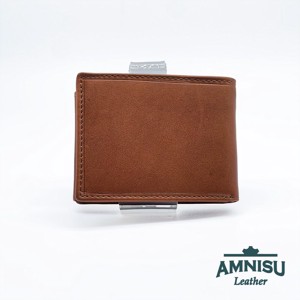 Barna Mandalóris kicsi férfi bőr pénztárca OPR102-man - táska & tok - pénztárca & más tok - pénztárca - férfi pénztárca - Meska.hu