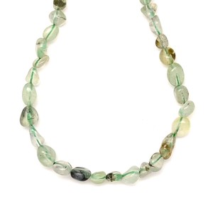 Prehnit pebble 6-10mm  ékszerkészítő alapanyag (füzér), Kellékek & szerszámok, Ásvány alapanyag, Ásványfüzér, , MESKA