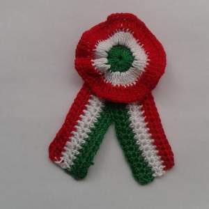 Kokárda - ékszer - kitűző és bross - kitűző - Meska.hu