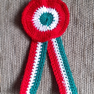 Kokárda - ékszer - kitűző és bross - kitűző - Meska.hu