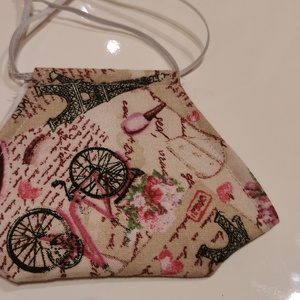 Mosható textil maszk Párizs -  - Meska.hu