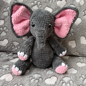 Horgolt plüss elefánt , Játék & Sport, Plüssállat & Játékfigura, Elefánt, , MESKA