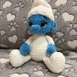 Horgolt Törpicur cumisüveggel - játék & sport - plüssállat & játékfigura - plüss mesefigurák - Meska.hu