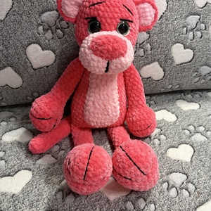 Rózsaszín párduc  - Meska.hu