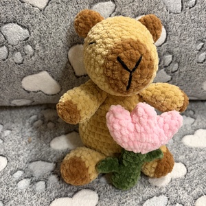 Horgolt capibara , Játék & Sport, Plüssállat & Játékfigura, Kapibara, Horgolás, MESKA